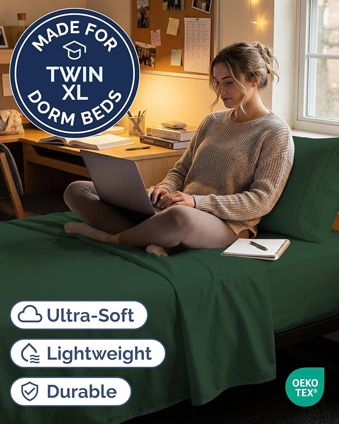 Twin XL Size 3 Piece Sheet Set - Image 2