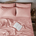 LBRO2M 100% Pure Linen Sheet Set Deep Pocket Up to 16" Bed Sheets Sets by LBRO2MBedding