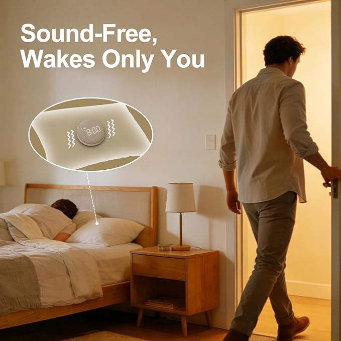 REACHER Travel Vibrating Alarm Clock - Image 3