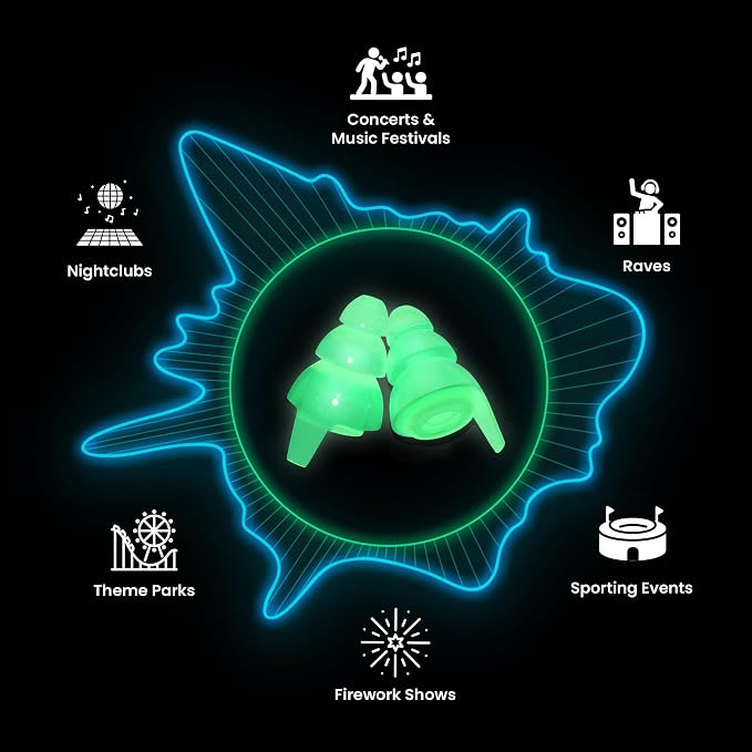 Eargasm High Fidelity Afterglow Glow-in-the-Dark Earplugs - Image 9