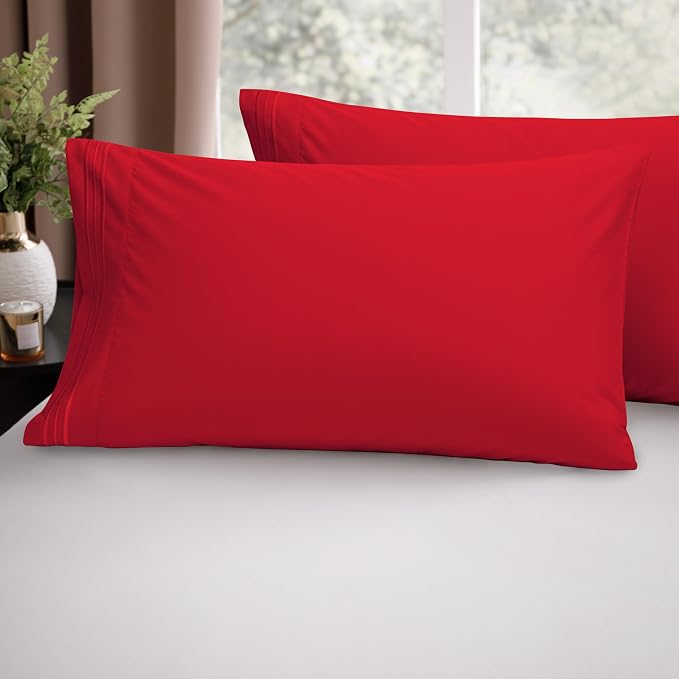 Elegant Comfort Luxury Ultra-Soft 2-Piece Pillowcase Set - Image 2