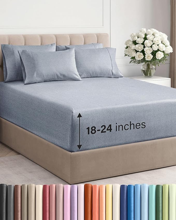Extra Deep King Sheet Set by CGKUnlimited