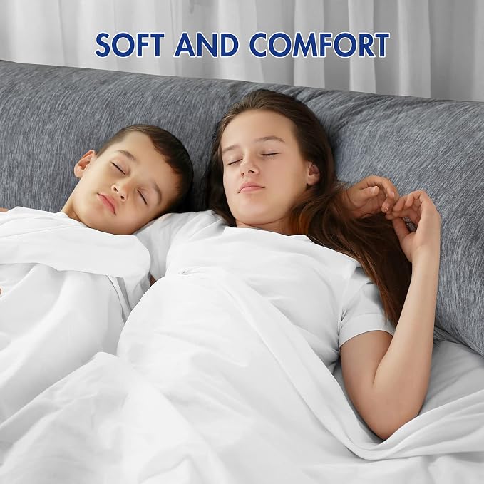 MIULEE Memory Foam Body Pillow for Adults, Cooling Long Full Body Pillow for - Image 7