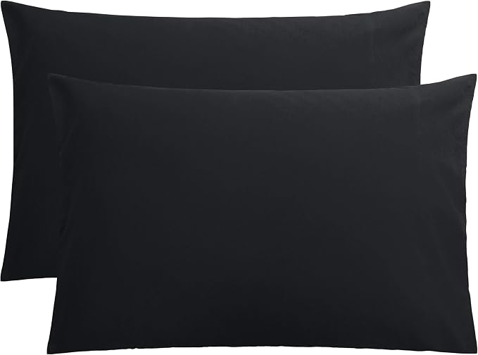 FLXXIE Pillow Cases Queen, Soft Microfiber Pillow Covers by FLXXIE