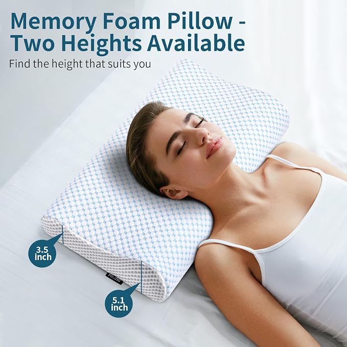 Memory Foam Pillows Neck Pillow - Image 2