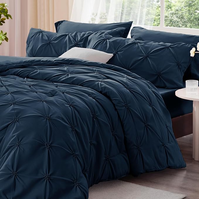 BEDELITE Navy King Size Comforter Set - Image 2
