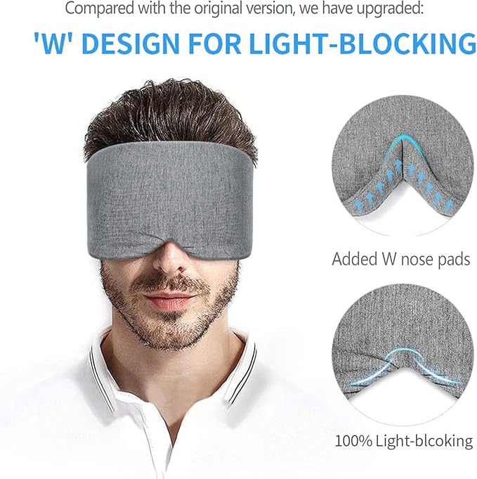 FRESHME Cotton Sleep Eye Mask for Men - Image 2