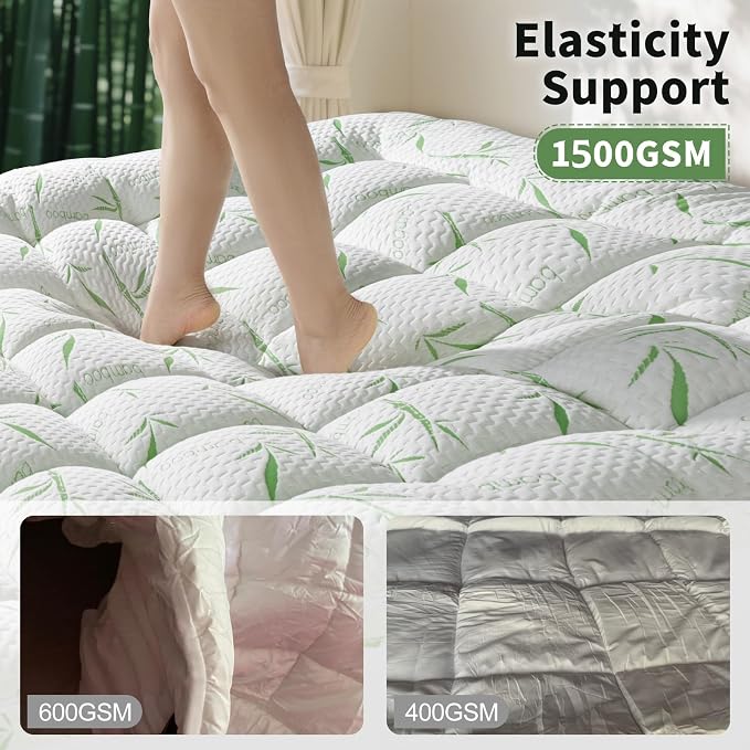 3 Inch Mattress Topper Queen Size - Image 2