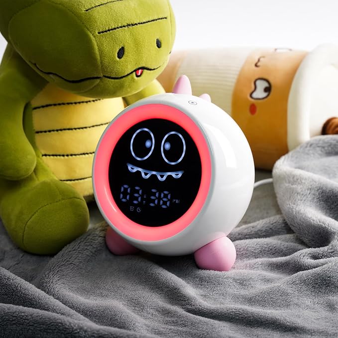 Kids Alarm Clock, Toddler Sleep Training Clock - Image 6