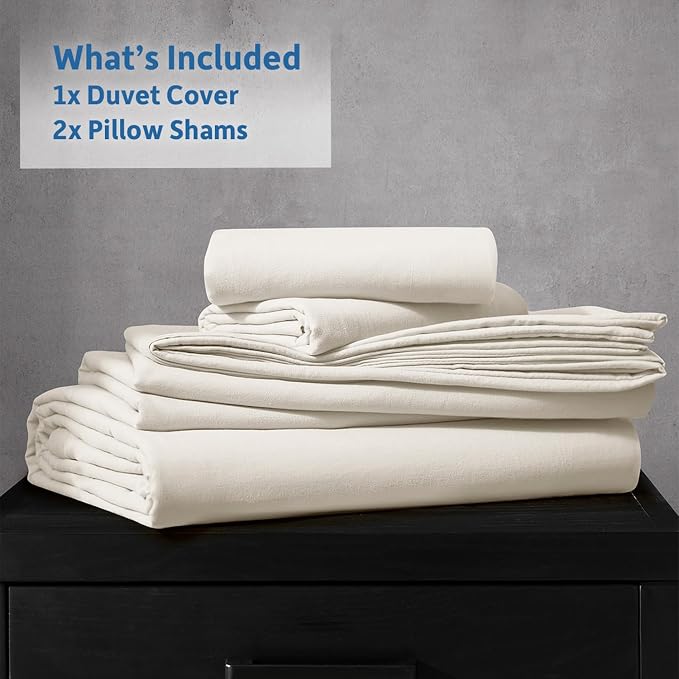 Nestl Off White Duvet Cover Full Size - Image 9