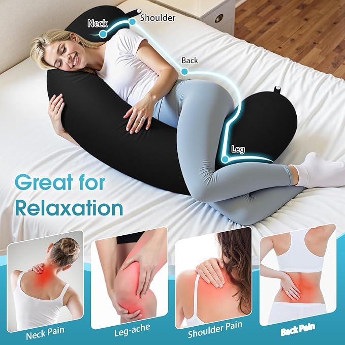 TranquilRelax C Shaped Body Pillow - Image 6