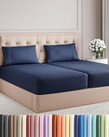 Split King Size 5 Piece Sheet Set by CGKUnlimited