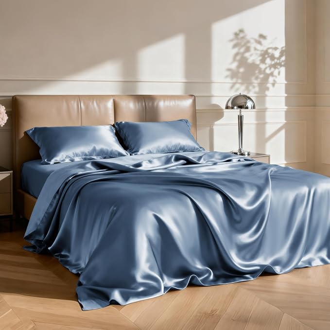 Love's cabin Full Size Satin Sheet Sets - Image 2