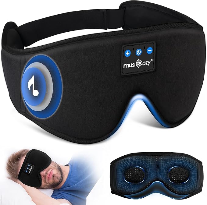 MUSICOZY Sleep Headphones, Wireless Music Earbuds Earphones by MUSICOZY