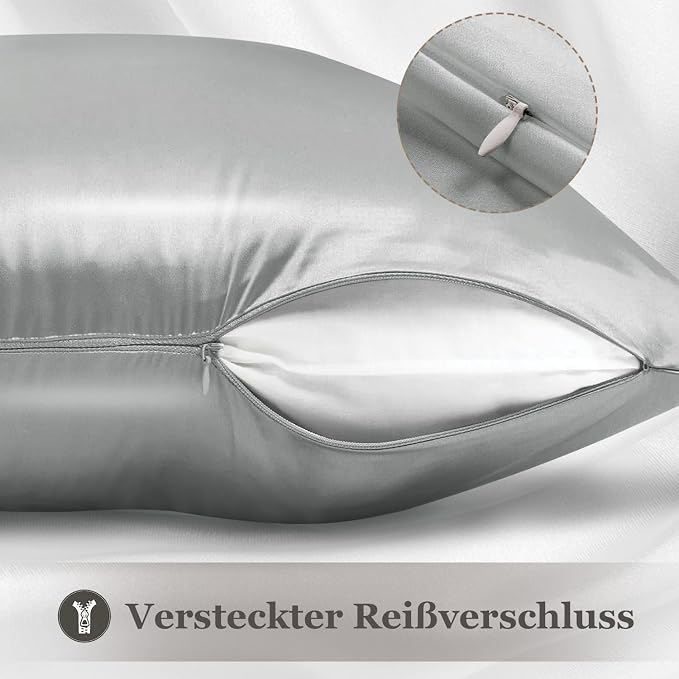 Adubor Silk Pillowcase 80 x 80 cm - Image 4