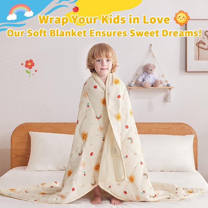 anfie Weighted Blanket Kids Weighted Blanket Cooling Blanket - Image 4