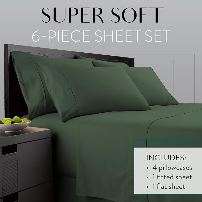 Danjor Linens Bed Sheet Set Queen Size - Image 2