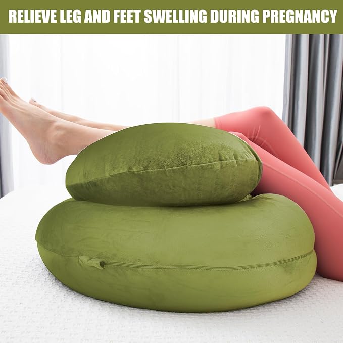 1 MIDDLE ONE Pregnancy Pillow, C Shaped Full Body Pregnant Women Sleeping Pillow - Image 7