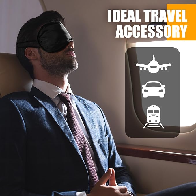 Tarpop 200 Pcs Eye Mask Sleeping Blindfold Eye Cover - Image 4