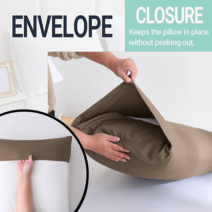 ZPECC Pillow Cases Queen Size Set of 12, 20x30 Envelope Closure Pillowcases - Image 5