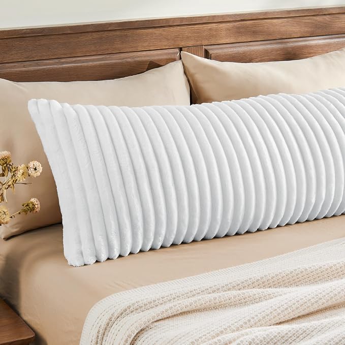 BEDELITE Fluffy Faux Fur Body Pillow Cover - Image 2