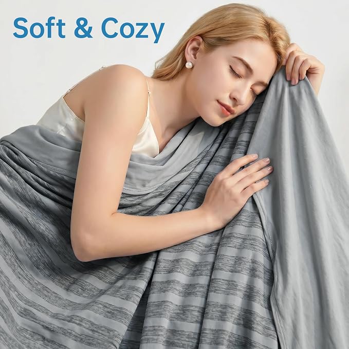 Guohaoi Cooling Blanket for Hot Sleepers and Night Sweats, 100% Oeko-Tex - Image 6