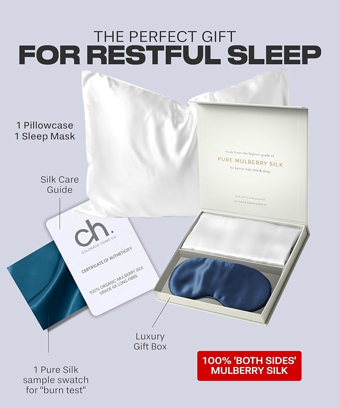 Mulberry Silk Pillowcase Set - Image 2