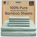 Bambaw King Sheet Set 6pcs – 100% Viscose Derived from Bamboo Sheets King Size by Bambaw