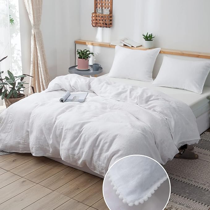 Simple&Opulence 100% Washed Linen Duvet Cover by SimpleOpulence