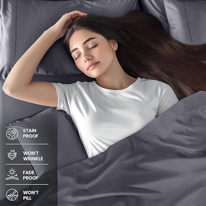 Utopia Bedding Full Bed Sheets Set - Image 4