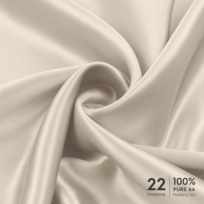 Tafts Pillow Cases - 22mm 100% Pure Mulberry 6A Silk Pillowcase - Image 2