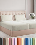 Split King Size 5 Piece Sheet Set by CGKUnlimited