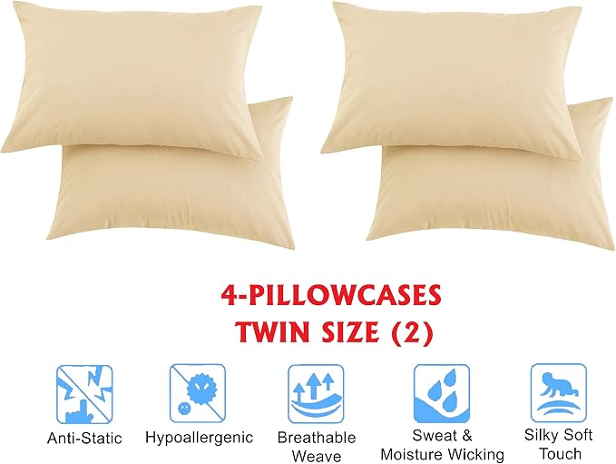 Elegant Comfort Luxury Soft Bed Sheets 1500 Premium Hotel Quality Microfiber - Image 3