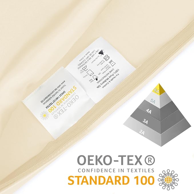 OLESILK Silk Body Pillowcase 20x54 Zippered: 100% Mulberry Silk - Image 6