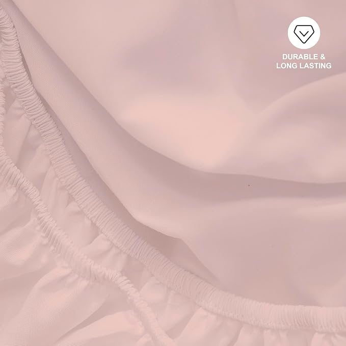 Hotella 100% Microfiber 39"x80" Twin XL Fitted Sheet Only, Hotel Quality Stay - Image 6