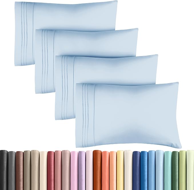 Queen Pillow Cases Set of 4 by CGKUnlimited