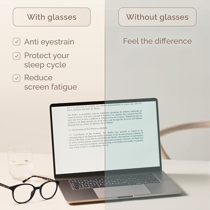 IBOANN Chic & Comfy Blue Light Glasses - Image 3