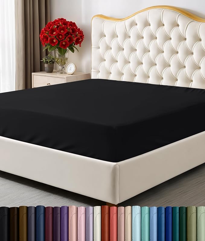 Utopia Bedding Queen Fitted Sheet by UTOPIABEDDING