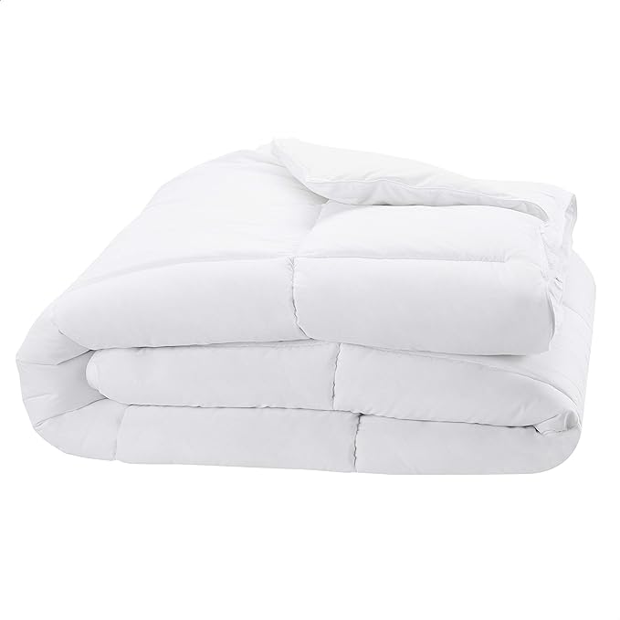 Amazon Basics White Down Alternative Comforter and Duvet Insert - Image 2