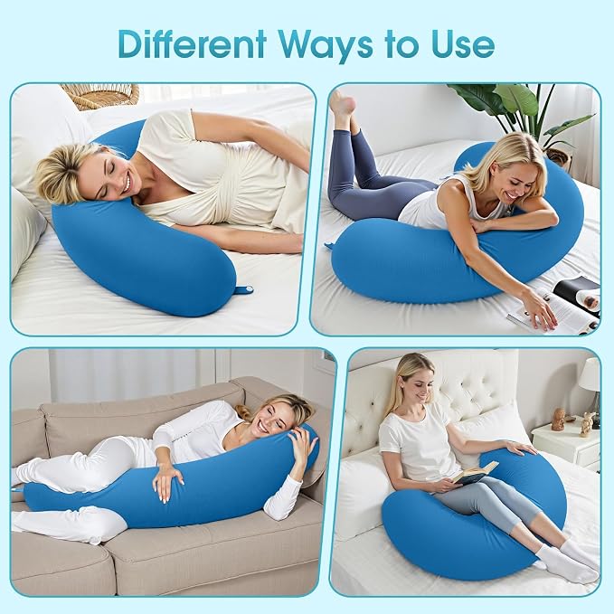 TranquilRelax C Shaped Body Pillow - Image 5