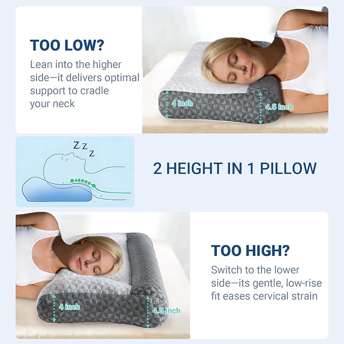 Cervical Neck Pillow for Sleeping - Image 5