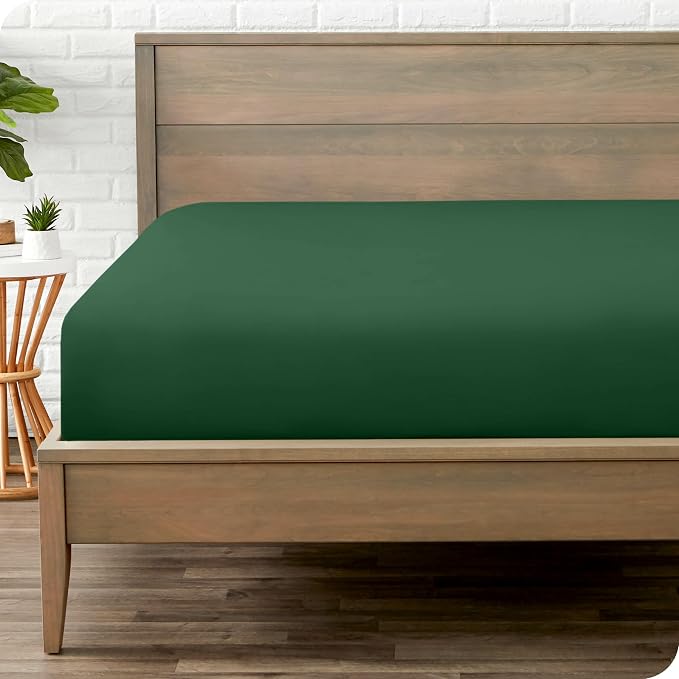 Bare Home Fitted Bottom Sheet King Size by BareHome