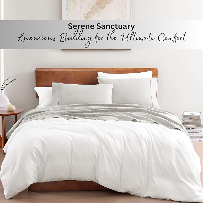 LANE LINEN Printed 100% Organic Cotton Bed Sheets Full Size, Fully Elasticized - Image 7