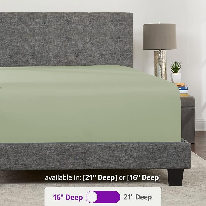 Kids Twin XL Fitted Sheet Only – Real 16” XL Twin Fitted Sheets Fit Perfectly - Image 4