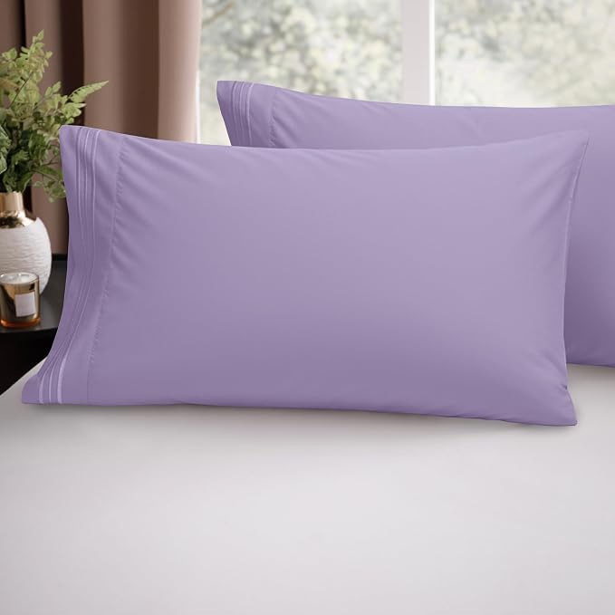 Elegant Comfort Luxury Ultra-Soft 2-Piece Pillowcase Set - Image 2