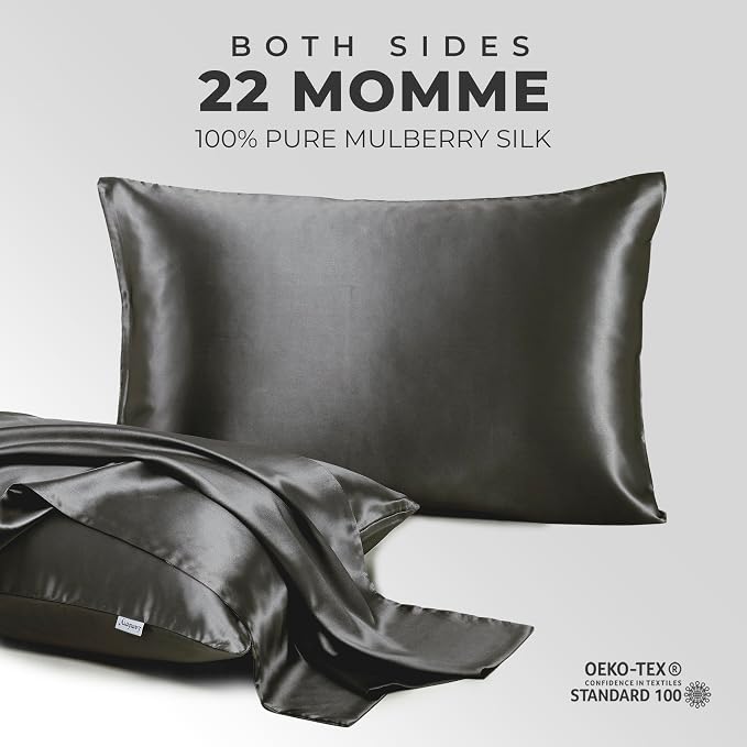 100% Pure Mulberry Silk Pillowcase - Image 2