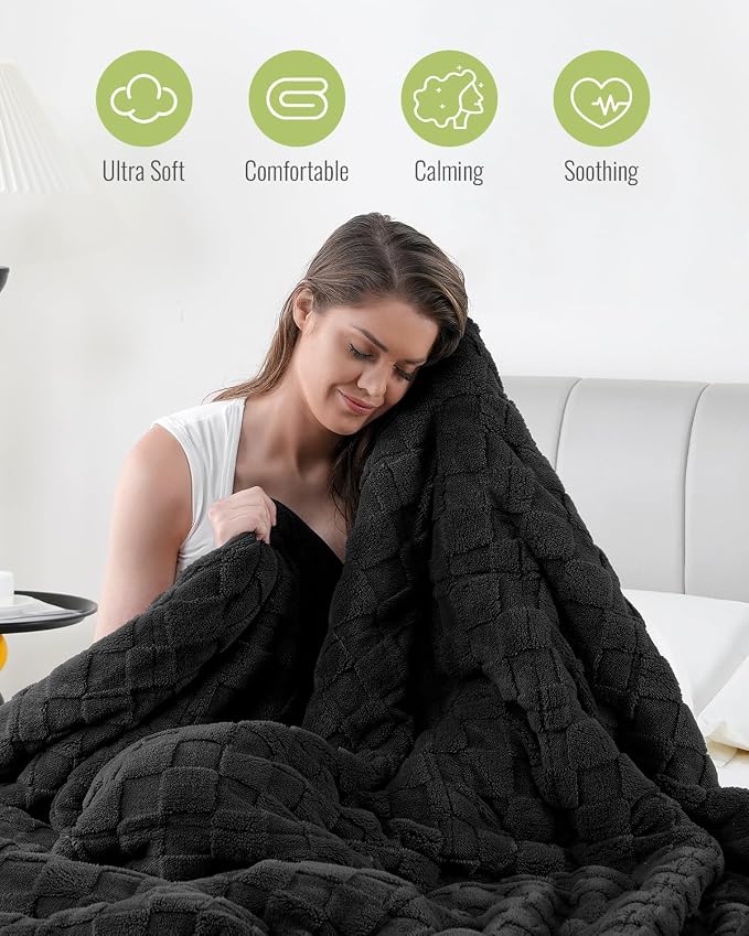Uttermara Weighted Blankets for Adults Queen Size, 15lbs 60x80 inches Blanket - Image 4