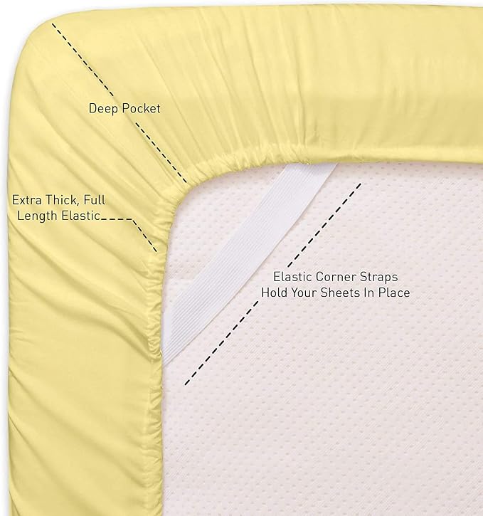 Split King Size Bed Sheets - Image 4