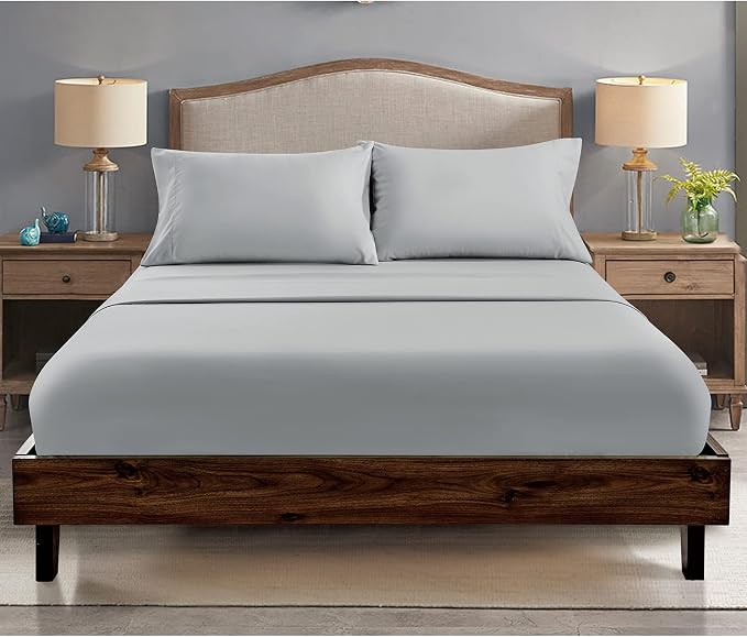 FreshCulture Twin Fitted Sheets, Bulk Pack of 6, Deep Pocket, Soft Microfiber - Image 7