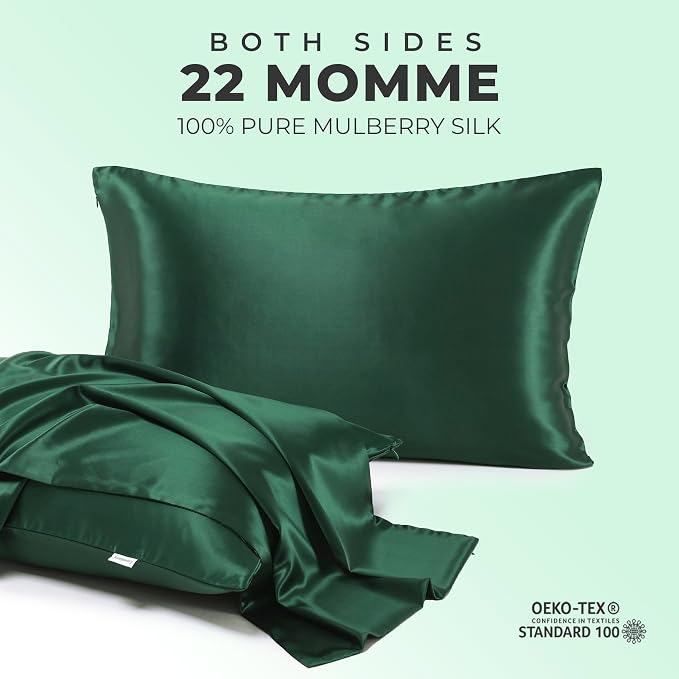 100% Pure Mulberry Silk Pillowcase - Image 2